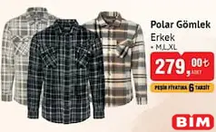 ERKEK POLAR GÖMLEK ERKEK POLAR GÖMLEK